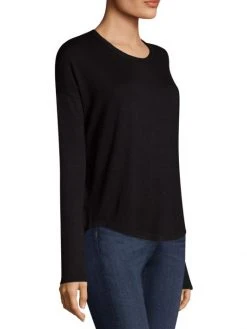 Rag & Bone Long-Sleeve Crewneck Top Navy Black -rag & bone Sales Store unnamed file 1803