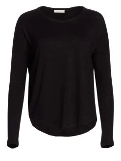 Rag & Bone Long-Sleeve Crewneck Top Navy Black -rag & bone Sales Store unnamed file 1805