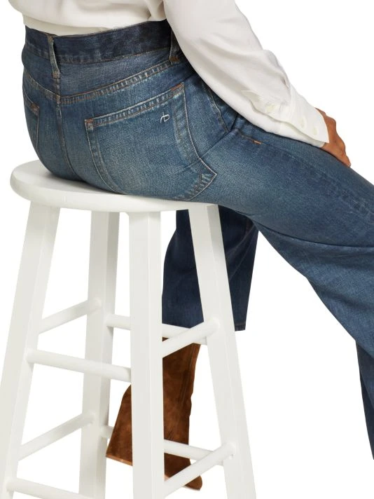 Rag & Bone Liquid Miramar Relaxed-Fit Pants 6 Rag & Bone Liquid Miramar Relaxed-Fit Pants - Image 6