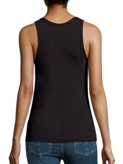 Rag & Bone Cotton Scoopneck Tank Top Black -rag & bone Sales Store unnamed file 1811
