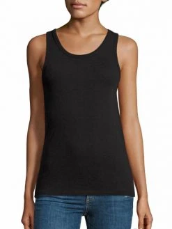 Rag & Bone Cotton Scoopneck Tank Top Black -rag & bone Sales Store unnamed file 1814