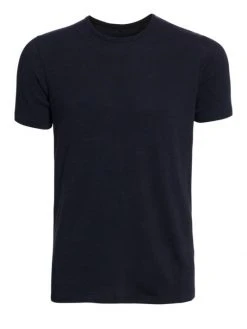 Rag & Bone Cotton Relaxed-Fit Jersey T-Shirt For Men Deep Navy
