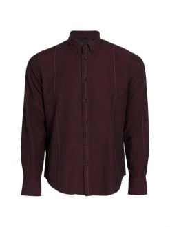 Rag & Bone Fit 2 Tomlin Herringbone Shirt For Men