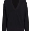 Rag & Bone Flora V-Neck Pullover Black