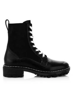 Rag & Bone Shiloh Lace-Up Leather Combat Boots Black 14 Rag & Bone Shiloh Lace-Up Leather Combat Boots Black -rag & bone Sales Store unnamed file 1895