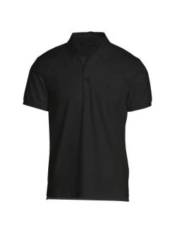 Rag & Bone Principal Jersey Classic Fit Polo For Men Black -rag & bone Sales Store unnamed file 19