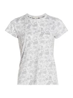 Rag & Bone Floral Crewneck T-Shirt