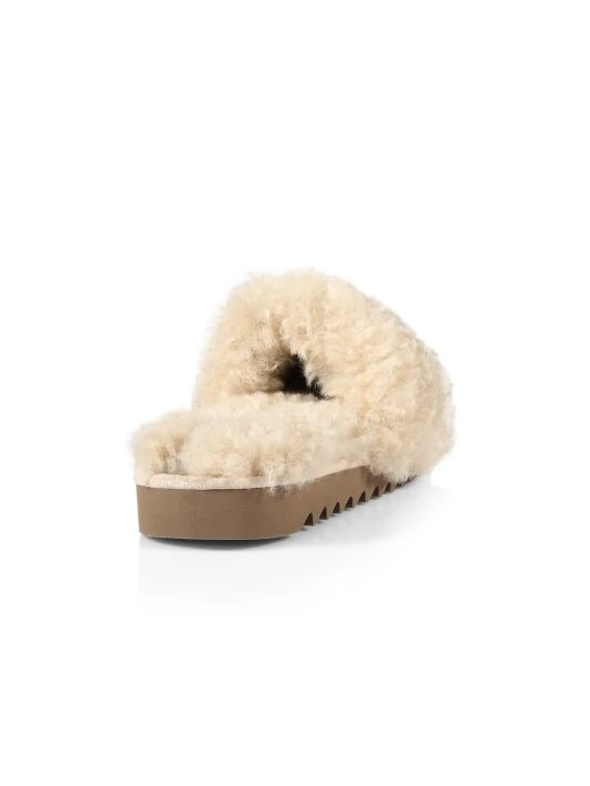 Rag & Bone Eira Faux Shearling Slides 3 Rag & Bone Eira Faux Shearling Slides - Image 3