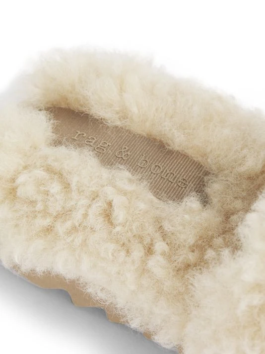 Rag & Bone Eira Faux Shearling Slides 6 Rag & Bone Eira Faux Shearling Slides - Image 6