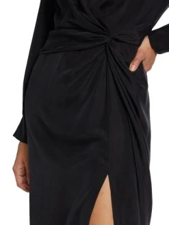 Rag & Bone Amber Silk Twist Midi Dress -rag & bone Sales Store unnamed file 1980