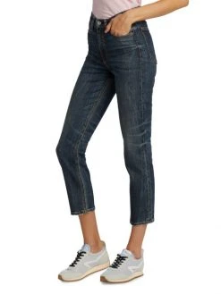 Rag & Bone Nina High-Rise Stretch Cigarette-Leg Ankle Jeans -rag & bone Sales Store unnamed file 1985