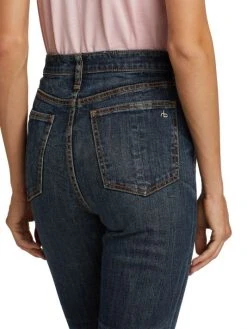 Rag & Bone Nina High-Rise Stretch Cigarette-Leg Ankle Jeans -rag & bone Sales Store unnamed file 1987