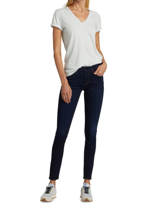 Rag & Bone Cate Mid-Rise Stretch Skinny Jeans 2 Rag & Bone Cate Mid-Rise Stretch Skinny Jeans - Image 2