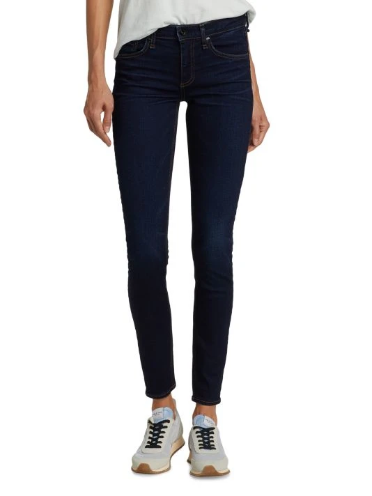 Rag & Bone Cate Mid-Rise Stretch Skinny Jeans 3 Rag & Bone Cate Mid-Rise Stretch Skinny Jeans - Image 3