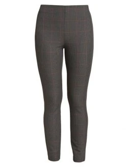 Rag & Bone Simone Windowpane Slim-Fit Pants