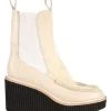 Rag & Bone Sloane Suede & Leather Chelsea Boots Beige