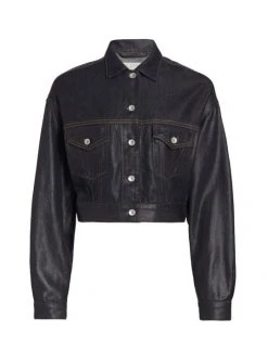 Rag & Bone Cropped Trucker Jacket