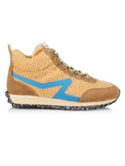 Rag & Bone Retro Hiker Shearling Sneakers