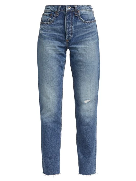 Rag & Bone Rosa Tapered High-Rise Jeans 1 Rag & Bone Rosa Tapered High-Rise Jeans