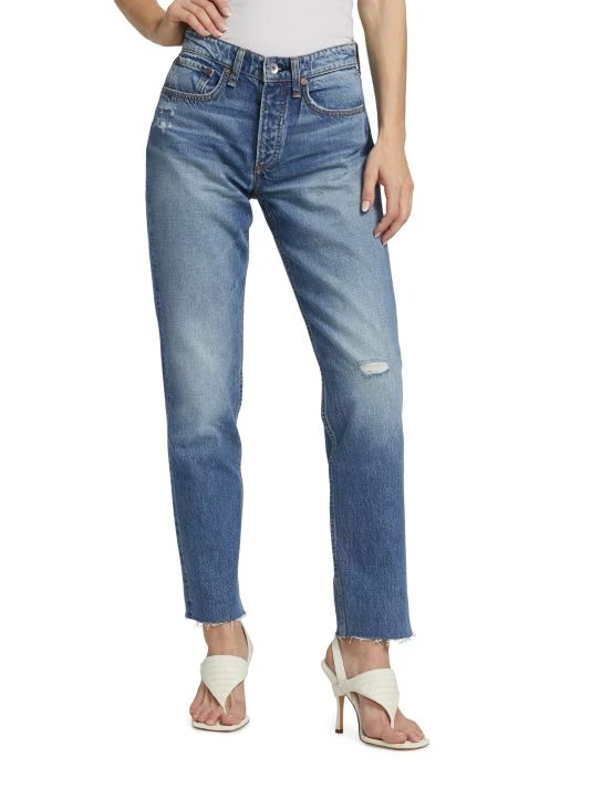 Rag & Bone Rosa Tapered High-Rise Jeans 3 Rag & Bone Rosa Tapered High-Rise Jeans - Image 3