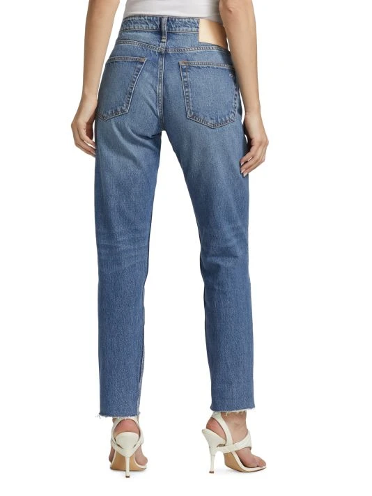 Rag & Bone Rosa Tapered High-Rise Jeans 5 Rag & Bone Rosa Tapered High-Rise Jeans - Image 5