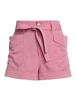 Rag & Bone Trail Belted High-Waist Shorts