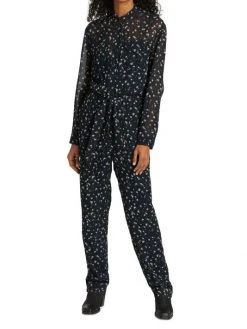 Rag & Bone Ina Belted Floral Jumpsuit -rag & bone Sales Store unnamed file 2132