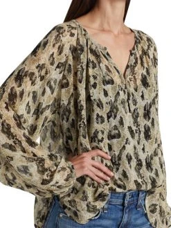 Rag & Bone Yuni Printed Blouse -rag & bone Sales Store unnamed file 2142