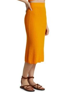 Rag & Bone Soleil Ribbed Midi-Skirt -rag & bone Sales Store unnamed file 2161