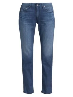Rag & Bone Dre Low-Rise Stretch Slim Boyfriend Jeans