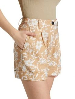 Rag & Bone Ivy Printed Floral Linen Shorts -rag & bone Sales Store unnamed file 2210