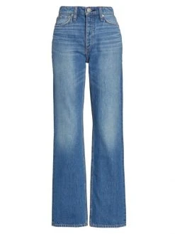 Rag & Bone Alex High-Rise Straight Jeans