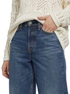 Rag & Bone Maya High-Rise Shorty Wide-Leg Jeans -rag & bone Sales Store unnamed file 2226