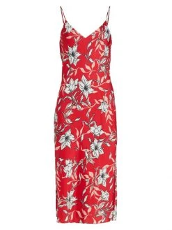Rag & Bone Mallory Floral Slip Dress Red Floral -rag & bone Sales Store unnamed file 2238