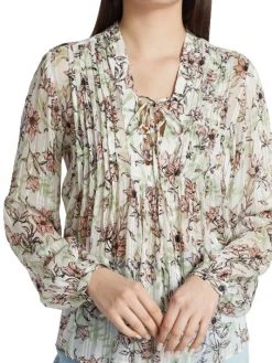 Rag & Bone Sachi Floral Lattice Top -rag & bone Sales Store unnamed file 2244