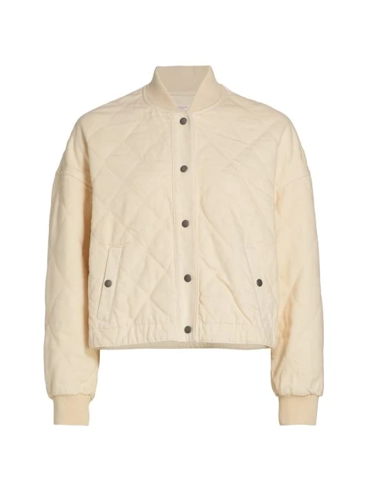 Rag & Bone Val Quilted Cropped Bomber Jacket 1 Rag & Bone Val Quilted Cropped Bomber Jacket