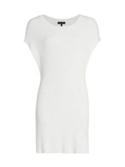 Rag & Bone Dakota Rib-Knit Tunic Dress