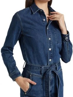 Rag & Bone Mia Denim Jumpsuit -rag & bone Sales Store unnamed file 2279