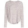 Rag & Bone Striped Long Sleeve Top Navy White
