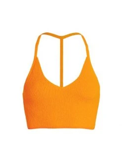 Rag & Bone Soleil Stretch Ribbed Bra Top