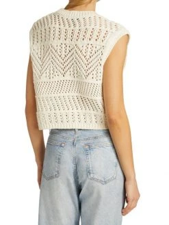 Rag & Bone Renee Crocheted Cap-Sleeve Top -rag & bone Sales Store unnamed file 2412
