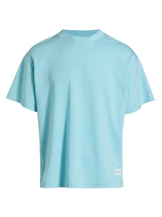 Rag & Bone Loopback Boxy T-Shirt For Men Saffron 5 Rag & Bone Loopback Boxy T-Shirt For Men Saffron - Image 5