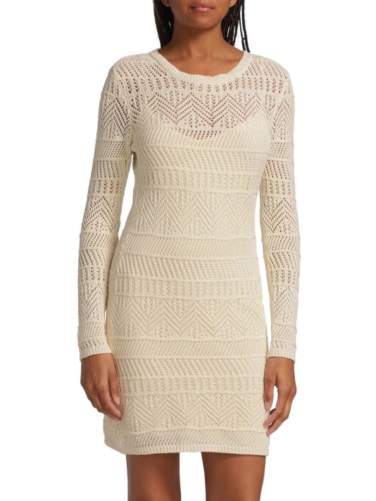 Rag & Bone Renee Crocheted Minidress 3 Rag & Bone Renee Crocheted Minidress - Image 3