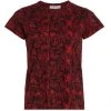 Rag & Bone Snake Print Crewneck T-Shirt Wet Iron