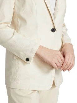 Rag & Bone Margot Linen-Blend Blazer -rag & bone Sales Store unnamed file 2526