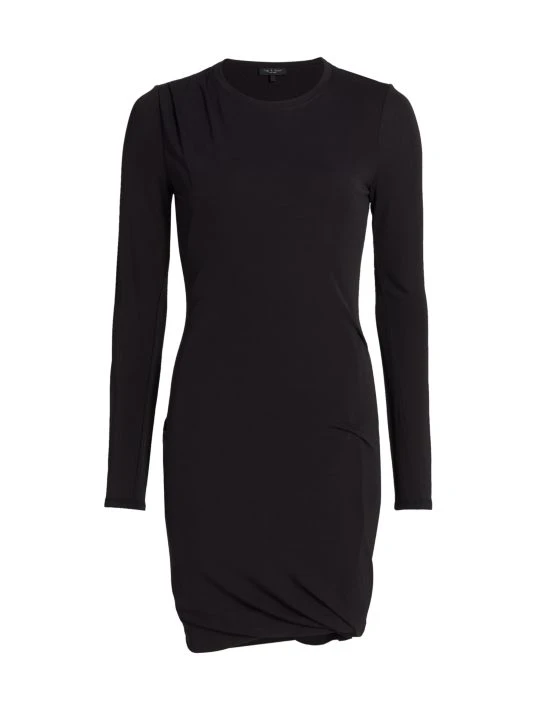 Rag & Bone Poppy Draped Mini Dress 1 Rag & Bone Poppy Draped Mini Dress