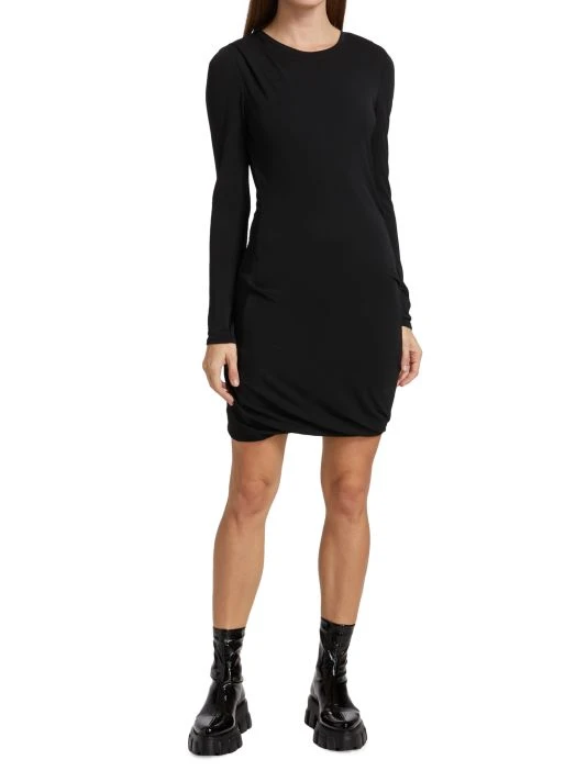Rag & Bone Poppy Draped Mini Dress 2 Rag & Bone Poppy Draped Mini Dress - Image 2