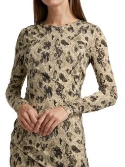 Rag & Bone Poppy Draped Snakeskin Print Minidress 12 Rag & Bone Poppy Draped Snakeskin Print Minidress -rag & bone Sales Store unnamed file 2579