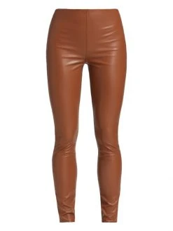 Rag & Bone Nina Faux Leather Pull-On Skinny Pants