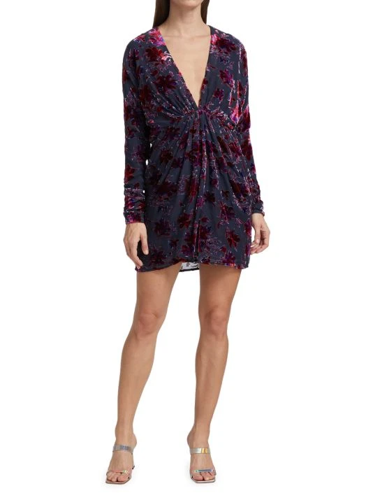 Rag & Bone Eloise Floral Minidress 2 Rag & Bone Eloise Floral Minidress - Image 2